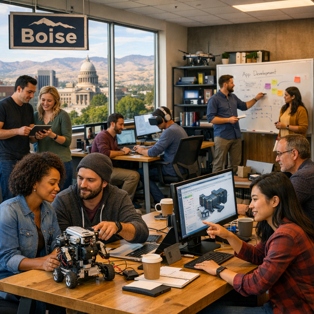 Boise’s Tech Scene: A Hub for Innovation and Growth