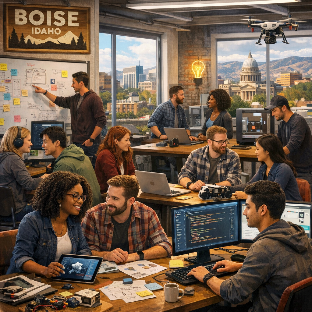 Boise’s Tech Scene: A Hub for Innovation and Growth